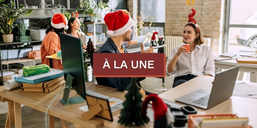 À la une : Noël au bureau